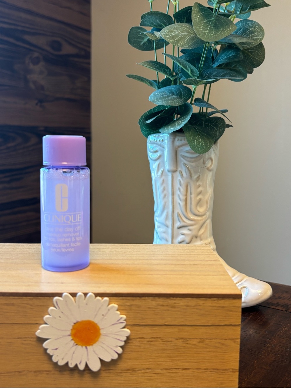 Clinique Gentle Makeup Remover - Lavender Purple